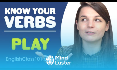 PLAY Basic Verbs Learn English Grammar