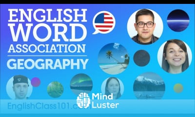 Geography Word Association with English speakers