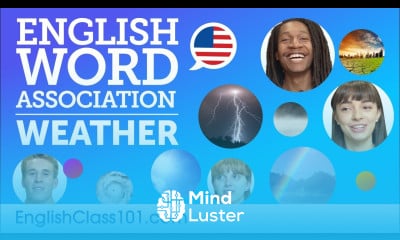 Weather Word Association with English speakers
