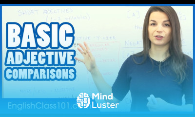 Basic Adjective Comparisons Learn English Grammar