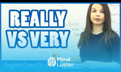 Difference between REALLY and VERY Learn English Grammar