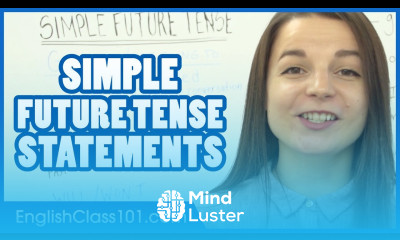 Simple Future Tense WILL GOING TO BE ING Learn English Grammar
