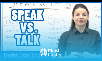 SPEAK vs TALK What s the Difference Learn English Grammar
