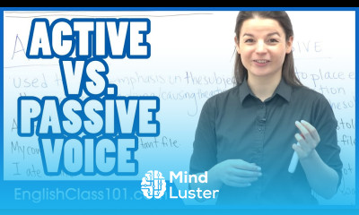 Active Voice and Passive Voice Learn English Grammar