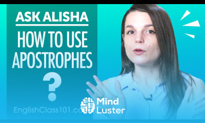 How to Use Apostrophes in English Basic English Grammar