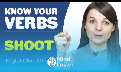 SHOOT Basic Verbs Learn English Grammar