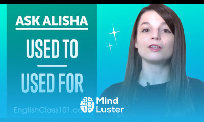 Difference between USED TO and USED FOR Basic English Grammar