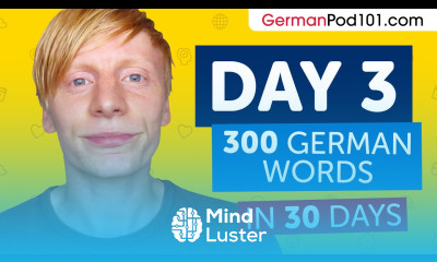 Day 3 30 300 Learn 300 German Words in 30 Days Challenge