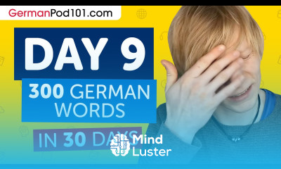Day 9 90 300 Learn 300 German Words in 30 Days Challenge