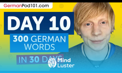 Day 10 100 300 Learn 300 German Words in 30 Days Challenge