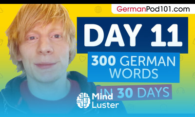 Day 11 110 300 Learn 300 German Words in 30 Days Challenge