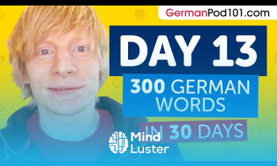 Day 13 130 300 Learn 300 German Words in 30 Days Challenge