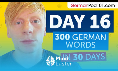 Day 16 160 300 Learn 300 German Words in 30 Days Challenge