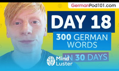 Day 18 180 300 Learn 300 German Words in 30 Days Challenge