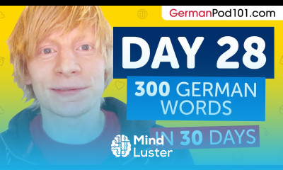 Day 28 280 300 Learn 300 German Words in 30 Days Challenge
