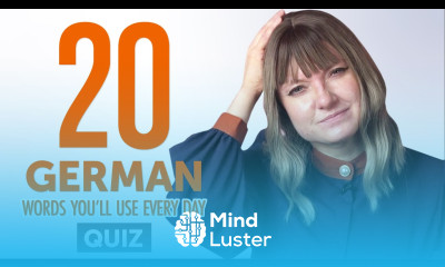 Quiz 20 German Words You ll Use Every Day Basic Vocabulary 42