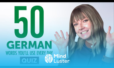 Quiz 50 German Words You ll Use Every Day Basic Vocabulary 45