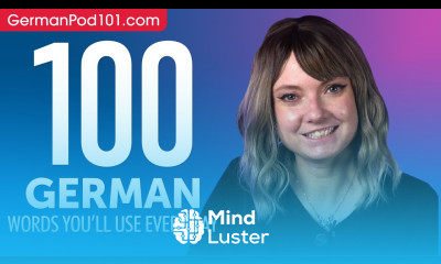 100 German Words You ll Use Every Day Basic Vocabulary 50