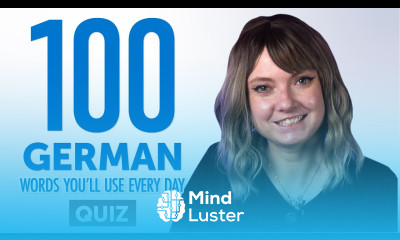 Quiz 100 German Words You ll Use Every Day Basic Vocabulary 50