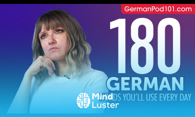 180 German Words You ll Use Every Day Basic Vocabulary 58