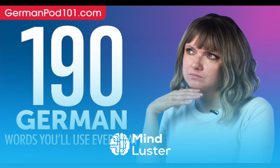 190 German Words You ll Use Every Day Basic Vocabulary 59