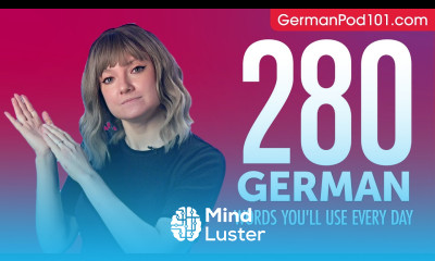Learn 280 German Words You ll Use Every Day Basic Vocabulary 68 - Mind ...