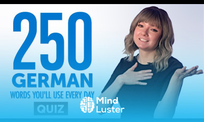 Learn Quiz 250 German Words You ll Use Every Day Basic Vocabulary 65 ...