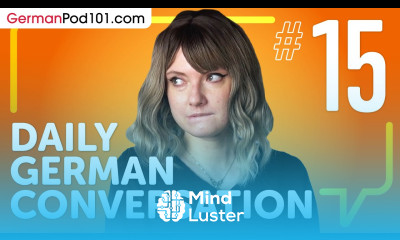 Talking About Your Plans for the Day in German Daily German Conversations 15