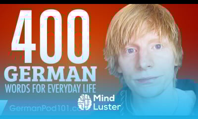 400 German Words for Everyday Life Basic Vocabulary 20