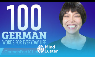 100 German Words for Everyday Life Basic Vocabulary 5