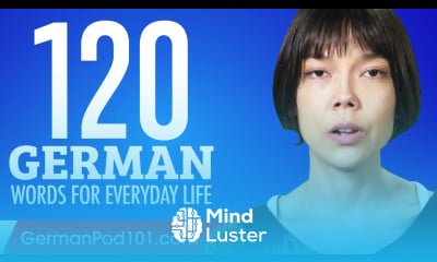 120 German Words for Everyday Life Basic Vocabulary 6