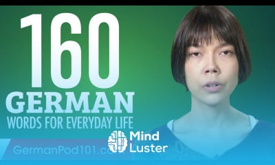 160 German Words for Everyday Life Basic Vocabulary 8