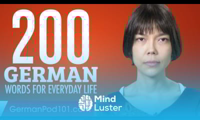 200 German Words for Everyday Life Basic Vocabulary 10