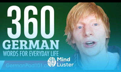 360 German Words for Everyday Life Basic Vocabulary 18