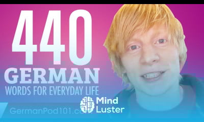 440 German Words for Everyday Life Basic Vocabulary 22