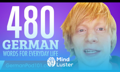 480 German Words for Everyday Life Basic Vocabulary 24