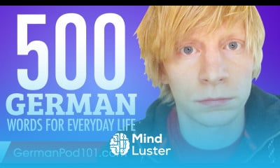 500 German Words for Everyday Life Basic Vocabulary 25