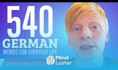 540 German Words for Everyday Life Basic Vocabulary 27