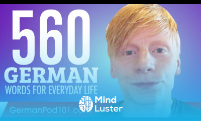 560 German Words for Everyday Life Basic Vocabulary 28