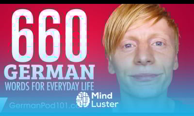 660 German Words for Everyday Life Basic Vocabulary 33