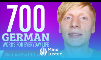 700 German Words for Everyday Life Basic Vocabulary 35