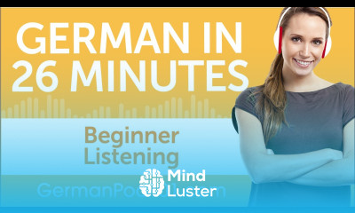 26 Minutes of German Listening Comprehension for Beginner