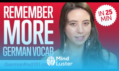 How to Remember German Vocabulary Learn German in 25 Minutes