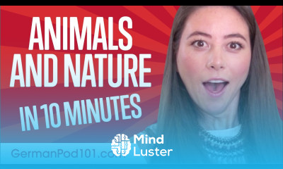 Learn German in 10 Minutes Talk about Animals and Nature