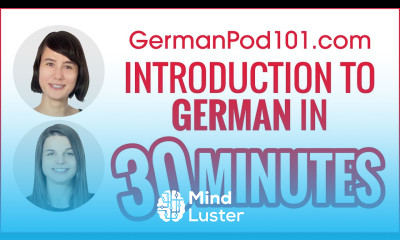 Introduction to German in 30 Minutes How to Read Write and Speak