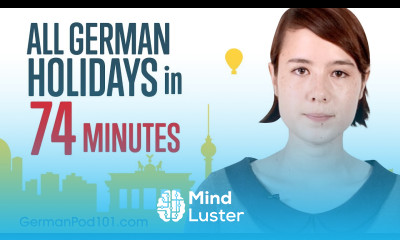 Learn ALL German Holidays in 74 Minutes