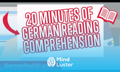 20 Minutes of German Reading Comprehension