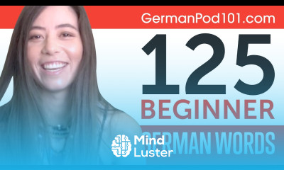 Learn 125 Beginner German Words with Alisa German Vocabulary Made Easy