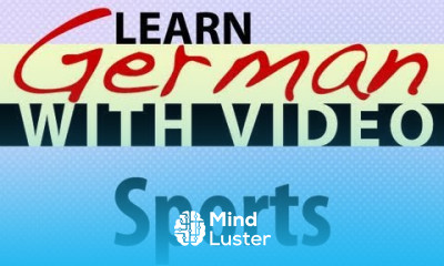Learn German with Video Sports