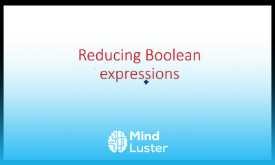 Boolean expressions Simplification STLD Lec 30